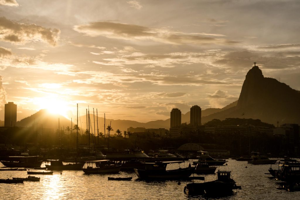 Christian Meixner Fotografie, Rio de Janeiro, Brasilien, Fotograf Zürich, Sonnenuntergang, Hafen, Christus, Reisen, Reisefotografie